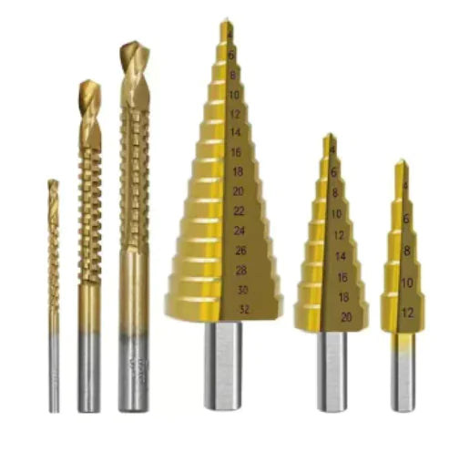 Titanium Woodworking Drill Set (6-Piece)
