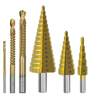 Titanium Woodworking Drill Set (6-Piece)