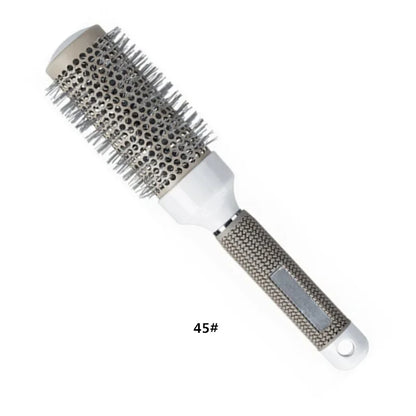 6 Size Hair Brush Nano Hairbrush Thermal round Barrel Comb Hairdressing Hair Salon Styling Drying Curling Blow Dry Hair Brush