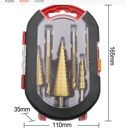 Titanium Woodworking Drill Set (6-Piece)